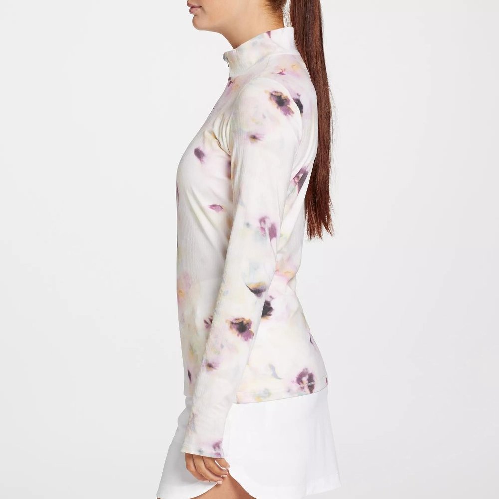 NWT CALIA Women's UV Long Sleeve 1/2 Zip Golf Shirt - Picture 4 of 6